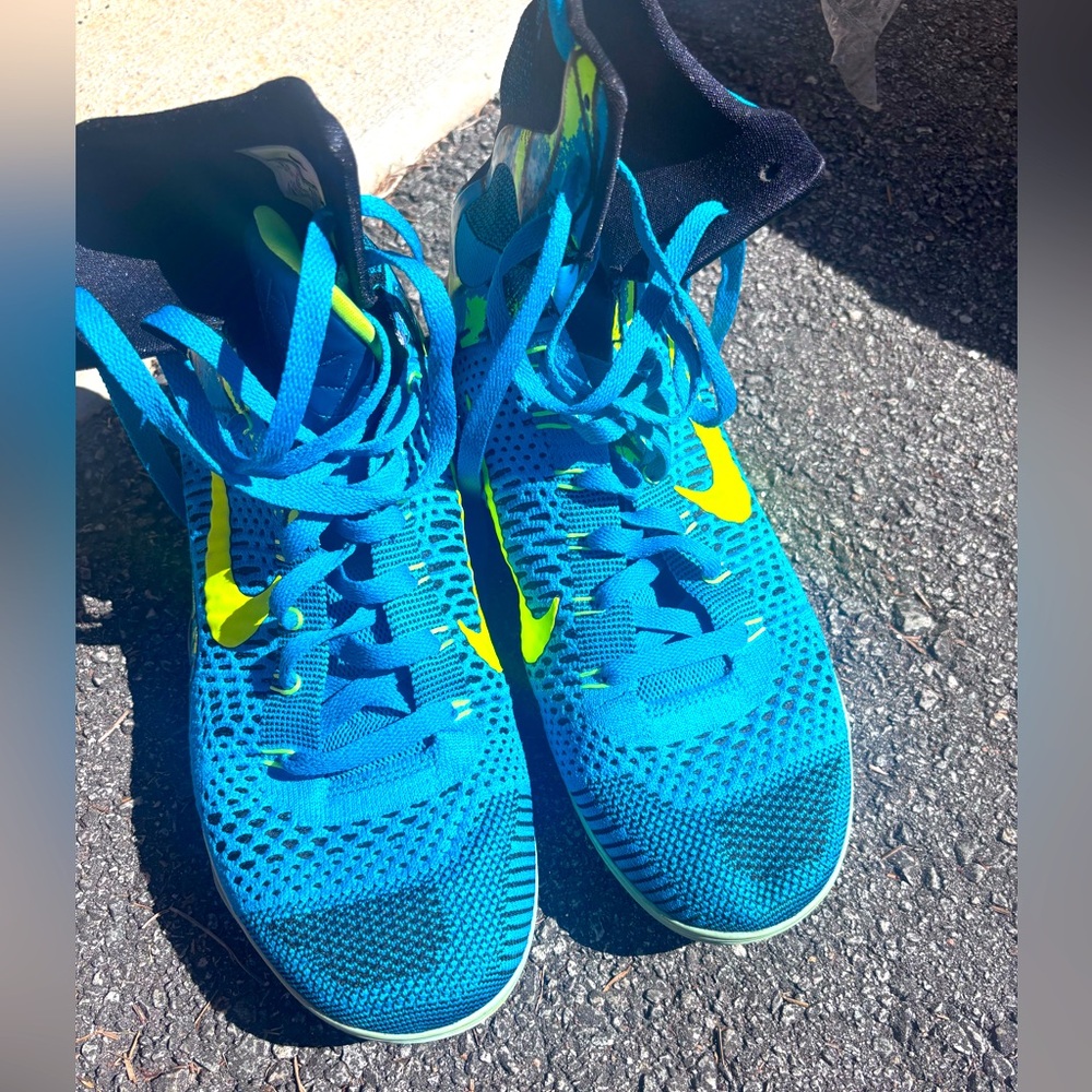 Nike Kobe IX 9 Elite High Top perspective blue size 9.5